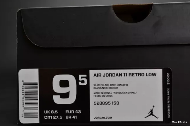 Breathable 712 Concord 528895-153 Retro Low 11 Jordan 0830
